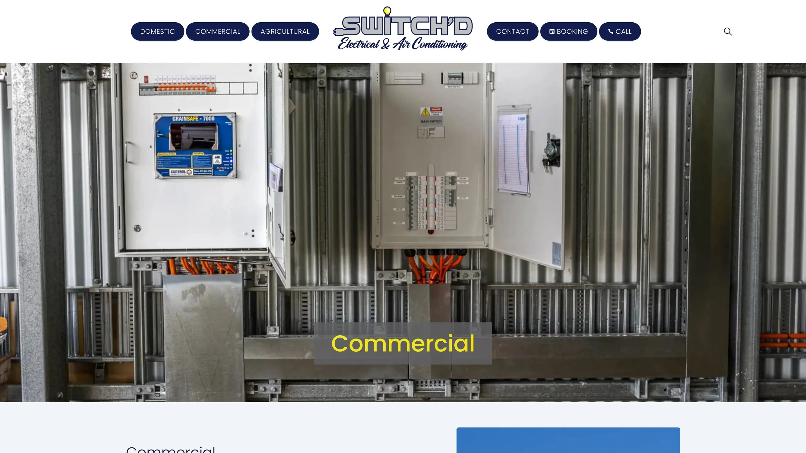 Before: the earlier Switch’D commercial page